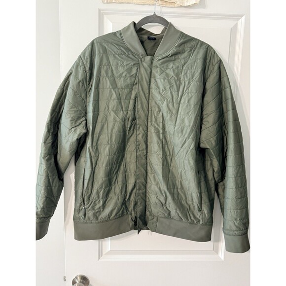 George Other - George Men’s Olive Green Bomber Jacket | Large (42-44)